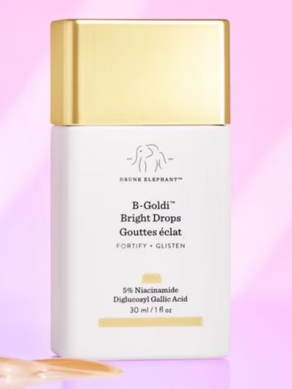 Drunk Elephant B-Goldi™ Bright Illuminating Drops with 5%
Niacinamide